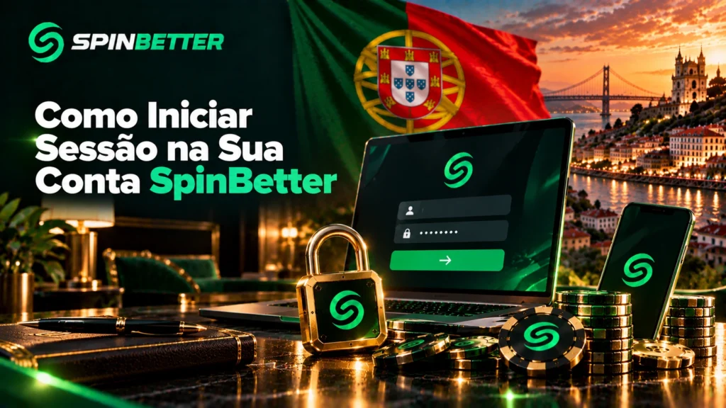 Como Iniciar Sessão na Sua Conta SpinBetter
